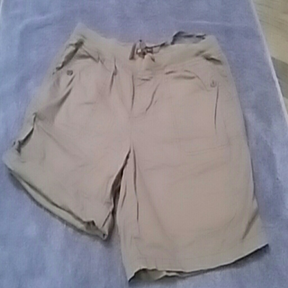 Dark khaki shorts